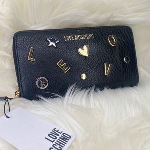Love Moschino Black Hand Wallet